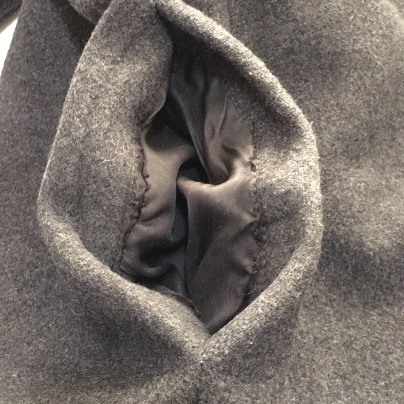 WILFRED Dark Gray  Wool Cashmere Waist Tie Coat Size XS - Picture 15 of 15